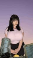city dancing evening Mega Megagiantess above_buildings breasts growth giantess collage mega story animation megagiantess giantessgrowth gtsmakerdj giantess_growth tallyberryy