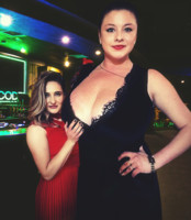 size_difference cleavage indoors looking_at_viewer Cleavage breasts giantess collage story mini mini_giantess gtsmakerdj