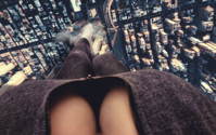 breasts giantess collage mega story megagiantess gtsmakerdj icequeen967 city destruction cleavage point_of_view giantess_pov Mega Megagiantess Destruction Cleavage
