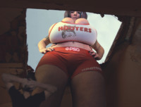 destruction huge_breasts looking_down hooters hands_on_hips upward_view looking_at_tiny Destruction breasts giantess collage domination story mini mini_giantess demora_avarice gtsmakerdj