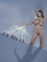 breasts growth giantess collage mega story megagiantess giantessgrowth gtsmakerdj giantess_growth anya_zenkova pussy large_breasts snow magic lightning crowds Mega Megagiantess size_theft