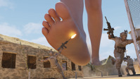 growth giantess comic destruction foot_crush point_of_view digital_render giantessgrowth sizedifference giantesscomic Destruction giantwoman redfiredog