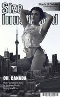 breasts giantess panties city mega monochrome destruction buildings wet short_hair kneeling magazine thighs top looking_at_viewer toronto cn_tower kristen_stewart digital_render bare_legs magazine_cover allthesizepuns Mega Destruction