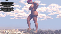 giantess large_breasts foot_crush curvy digital_render breasts growth nipples nude city mega butt bridge destruction barefoot rampage cleavage water buildings huge_breasts pink_hair clouds tattoo san_francisco hands_on_hips debris thick_thighs redfiredog Mega Destruction Cleavage
