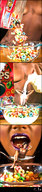 nude vore milk spoon shrunken_woman cerial