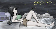 drawing giantess mega color beach anime chibibiscuit