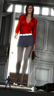high_heels shrunken_men nylons point_of_view sorenzer0 digital_render