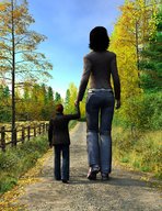 clothed mini_giantess amazon tontoblackadder digital_render