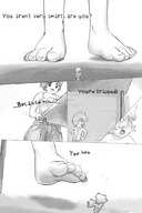 drawing crush feet manga pogojo shrunken_man