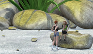 giantess crush micro barefoot finger high_heels shoes story face shrunken_woman bugs penny_story digital_render