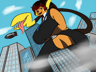 giantess pokemon furry anthro destruction huge_breasts sheela stampydragon ampz mawmi point_of_view riachu