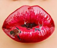collage vore lips shrunken_people open_mouth falling lipstick misakies mass_vore