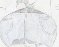 drawing crush bleach manga butt anime jeans point_of_view