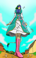drawing giantess mega color corrupt_half