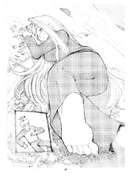 drawing giantess crush feet manga city sleeping monochrome destruction barefoot anime lying_down hik fate/stay_night fate_(series)