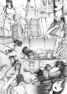 drawing giantess manga city destruction anime klnking
