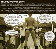 growth giantess collage monochrome story amazon photoshoot