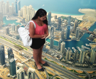 breasts giantess city black_hair destruction cars high_heels shoes