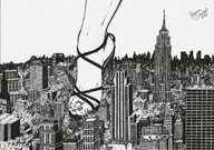 drawing giantess feet city mega monochrome destruction high_heels anime marcos_snowbell toe_ring