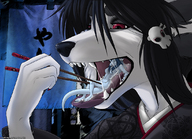 micro vore furry macro husky lizard