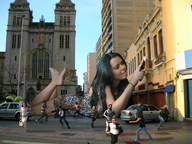 giantess collage barefoot panic kristina
