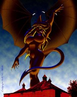 giantess furry large_breasts bat kolt