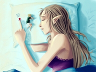 drawing giantess crush sleeping color finger blood gore lying_down shrunken_men hand navi shrunken_man finger_crush pointed_ears the_legend_of_zelda link_(the_legend_of_zelda) princess_zelda_(the_legend_of_zelda)