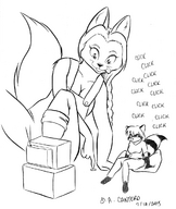 drawing giantess furry