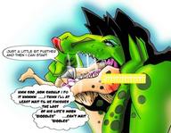 drawing vore furry gator