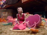 blonde worship shrunken_woman entrapment bedroom toys
