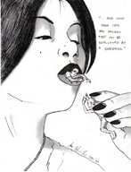 vore shrunken_men giantess_katelyn pen_paper