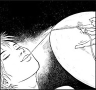 drawing giantess karbo vore monochrome shrunken_men men