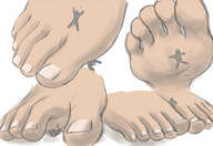 drawing giantess crush feet color anime sequence shrunken_men foot_crush foot_play manzi