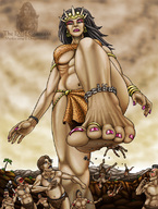 drawing giantess crush feet color barefoot foot_crush dragonesslife