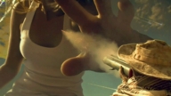 breasts giantess hand advertisement