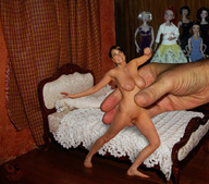nude giant hand shrunken_woman dolls
