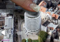 giantess collage giga city mega hand misakie