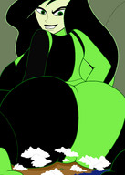 drawing giantess chief giga color butt planet huge_breasts kim_possible shego disney