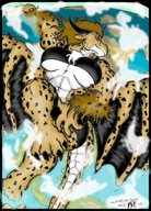 breasts drawing giantess dragoness giga anthro color planet leopard
