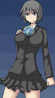 drawing giantess earth color planet ochiko_terada anime uniform