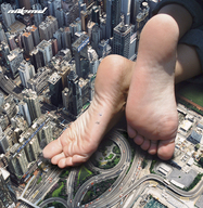 giantess crush collage feet city mega destruction barefoot soles foot_crush freeway nikemd