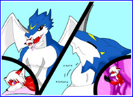 vore furry dragon giant fox shrunken_men
