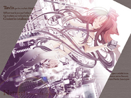drawing giantess city mega long_hair destruction anime story