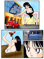 giantess crush city destruction sailormoon women