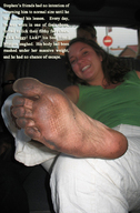 giantess crush collage feet long_hair soles brunette story shrunken_men dirty english dirty_soles micro_men point_of_view