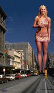 giantess collage city mega clothed britney_spears