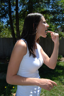 vore finger brunette shrunken_men