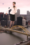 giantess collage city bridge destruction water helicopter train river pittsburgh vehicles business_woman bobbob