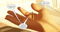 giantess manga handheld shrunken_woman jessi_and_vicky tiny_mk digital_render