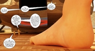 giantess feet manga shrunken_men shrunken_woman jessi_and_vicky ufo tiny_mk digital_render